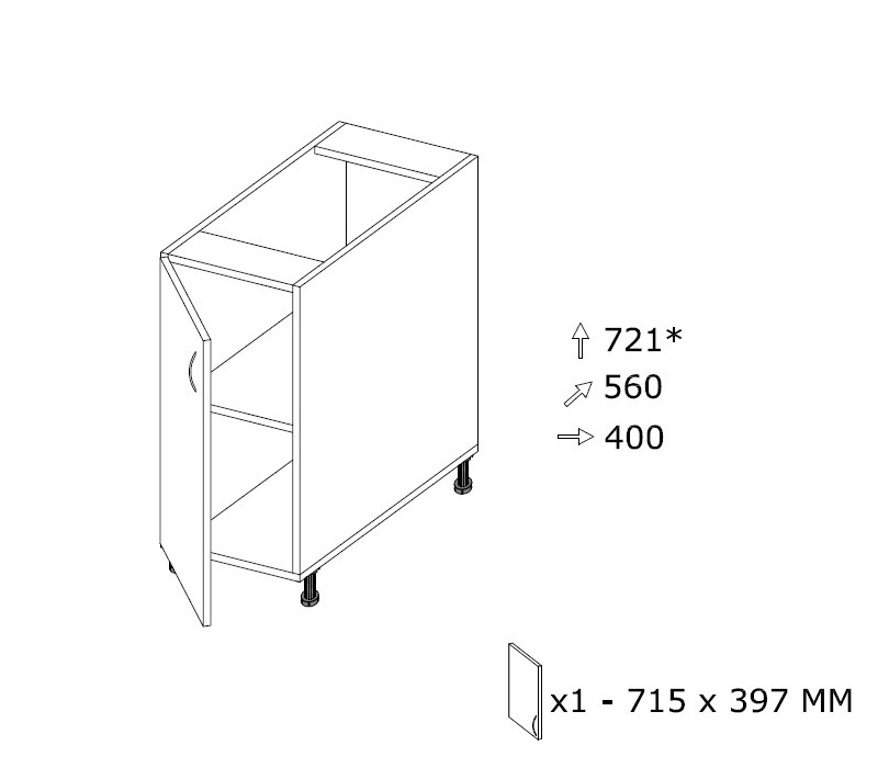 Alakaappi S4 L 400 X K 721 Alakaappi S4 L 400 X K 721